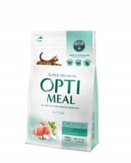 OptiMeal OPTIMEAL suché krmivo pre mačiatka s kuracím mäsom 700 g