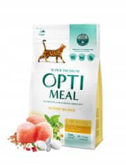 OptiMeal OPTIMEAL suché krmivo pre mačky s kuracím mäsom 700 g