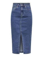 ONLY Dámska sukňa ONLSIRI 15324365 Medium Blue Denim (Veľkosť L)