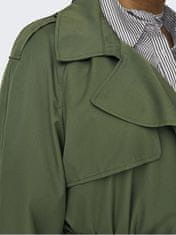 Only Carmakoma Dámsky kabát CARCHLOE 15310056 Four Leaf Clover (Veľkosť 5XL/6XL)