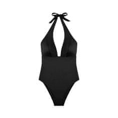 Dorina Menštruačné plavky jednodielne Aqua Moon Naja Black (DOR200) - veľkosť XS