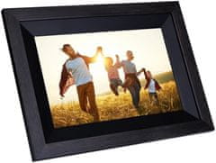 Rollei Smart Frame WiFi 105, 10,1", dřevo, čierna