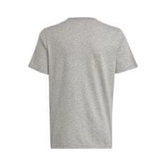 Adidas Tričko sivá M Essentials 3-stripes