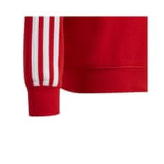Adidas Mikina červená 135 - 140 cm/S Fc Bayern Crew Jr