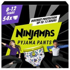 Pampers Ninjamas Pyjama Pants Kosmické lodě, 54 ks, 8 let, 27kg-43kg