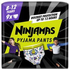 Pampers Ninjamas Pyjama Pants Kosmické lodě, 9 ks, 8 let, 27kg-43kg