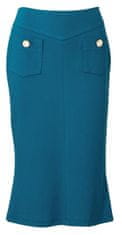 Burda Strih Burda 5825 - Úzka sukňa s tvarujúcim pásom, mini sukňa