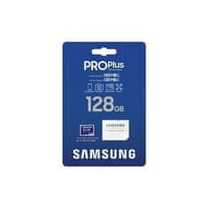 SAMSUNG Pamäťová karta PRO Plus MicroSDXC 128GB + SD adapter