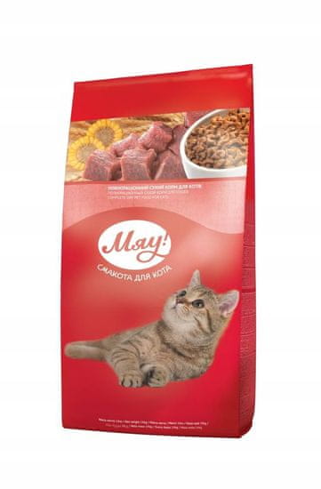 Hau&Miau Miau suché krmivo pre mačky s rybami 11 kg