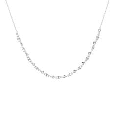 PDPAOLA Luxusný strieborný náhrdelník so zirkónmi Spice Vanilla CO02-682-U