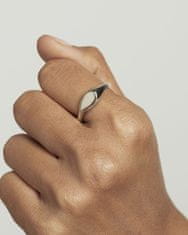 PDPAOLA Nadčasový strieborný prsteň Devi Vanilla AN02-A53 (Obvod 54 mm)