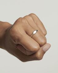 PDPAOLA Minimalistický strieborný prsteň Duke Vanilla AN02-A54 (Obvod 56 mm)