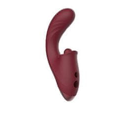 Chisa novelties Kissen Tide (Red), multi vibrátor na klitoris a bod G