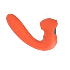 Chisa novelties Kissen Kraken (Orange), multi vibrátor na klitoris a bod G
