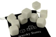 Verkgroup Biele chladiace kamene do Whiskey, sada 9ks, CHD814