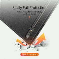 Dux Ducis Domo puzdro na Samsung Galaxy Tab S9 Plus, čierne