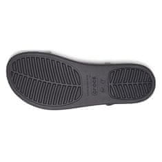 Crocs Sandále čierna 36 EU Brooklyn Low Wedge