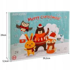 Kruzzel  Adventný kalendár pre deti s hračkami