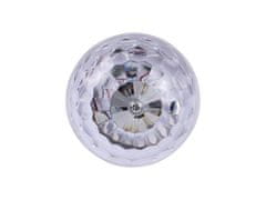 Sobex LED žiarovka rgb rotačná e27 disco guľa