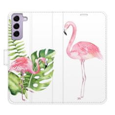iSaprio Flipové puzdro - Flamingos pre Samsung Galaxy S22 5G