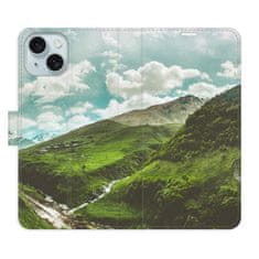 iSaprio Flipové puzdro - Mountain Valley pre Apple iPhone 15