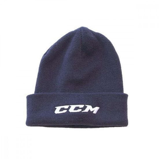 CCM Zimná čiapka CCM Team Cuffed Farba: navy modrá