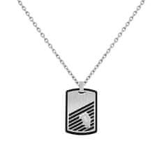 Police Štýlový oceľový náhrdelník pre mužov Burren PJ26464PSS/01