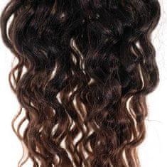 KIK  KX5081 Syntetické vlasy na zaplietanie afro vrkôčikov 60cm hnedé