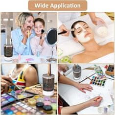 VIVVA® Profesionálny automatický ultrazvukový čistič štetcov na make-up (1 ks nádoba s USB) | BRUSHNISTA