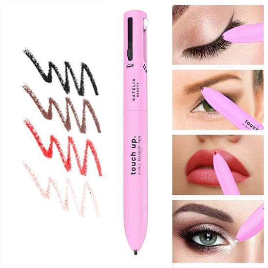 Bodybite Multifunkčná vodoodolná kozmetická ceruzka na make-up 4v1 (1 ks ceruzka, ružová farba) | GLOWPEN