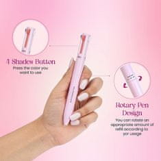 Bodybite Multifunkčná vodoodolná kozmetická ceruzka na make-up 4v1(1 ks ceruzka, ružová farba) | GLOWPEN
