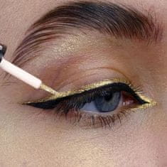 Trblietavá tekutá vodoodolná očná linka (zlatá farba) | FLASKLINER