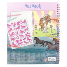 Miss Melody Maľovanky , Flitrový koník