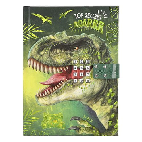 Dino World Zápisník na kód , Zelený