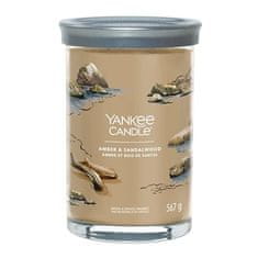 Yankee Candle Sviečka v sklenenom valci , Ambra a santalové drevo, 567 g