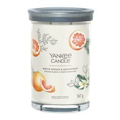 Yankee Candle Sviečka v sklenenom valci , Biely smrek a grapefruit, 567 g
