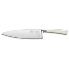 Kuchynský nôž Lion Sabatier, 806581 Edonist Perle, Chef nôž, čepeľ 20 cm z nerezovej ocele, ABS rukoväť, plne kovaný