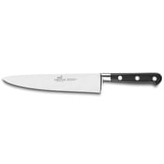 Kuchynský nôž Lion Sabatier, 800450 Idéal Inox, Chef nôž, čepeľ 20 cm z nerezovej ocele, POM rukoväť, plne kovaný, nerez nity