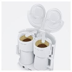 SEVERIN Kávovar a čajovar , KA 9314, 2 x 8 šálok kávy, 2 x termokanvice, 2 výkyvné filtre 1x4, 2 x 1000 W