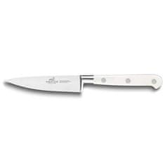 Kuchynský nôž Lion Sabatier, 800183 Idéal Toque, nôž na odrezky, čepeľ 10 cm z nerezovej ocele, POM rukoväť, plne kovaný, nerez nity