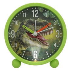 Dino World Stolný budík , T-Rex, zelený