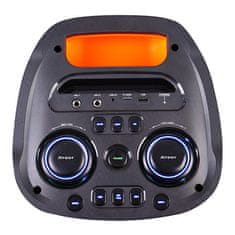 Trevi Reproduktor , XF 780 KB, párty, Bluetooth, mikrofon, karaoke, dálkové ovládání, LED displej, dobíjecí baterie