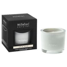 Millefiori Milano Vonná sviečka , Biele pižmo, Natural, 180 g