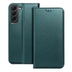 Smart Pouzdro Magnetic Book Samsung Galaxy S23 Tmavě zelené