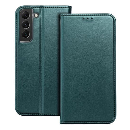 Smart Pouzdro Magnetic Book Samsung Galaxy A05S Tmavé zelené