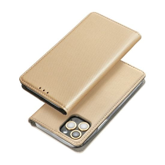 Telone Pouzdro Smart Case Book pro Huawei P30 Lite Zlaté