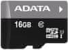 Paměťová karta ADATA Micro SDHC 16GB UHS-I U1+adaptér