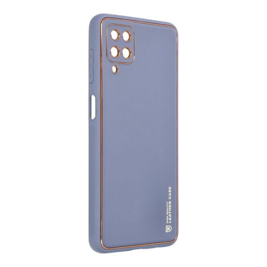 FORCELL Leather case Samsung Galaxy A12 A125 Modré