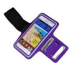 Jekod Pouzdro JEKOD na ruku SmartPhone 4" - 5" fialové