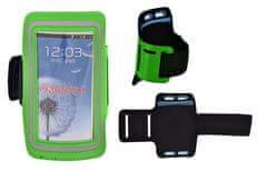 Universal Pouzdro na ruku SmartPhone 4"-5" Zelené